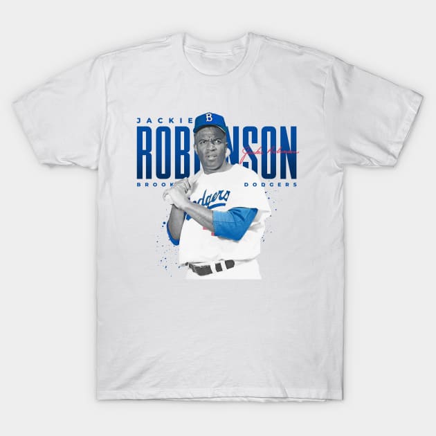 Jackie Robinson T-Shirt by Juantamad